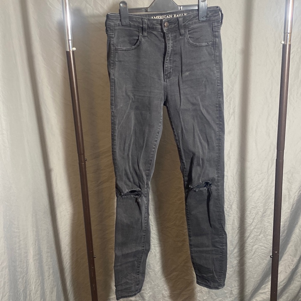 American Eagle Outfitters Women's Black Jeans